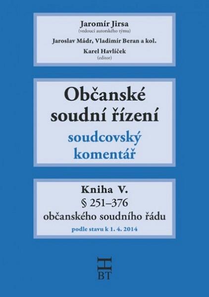 Občanské soudní řízení Kniha V. - 978-80-7552-273-3