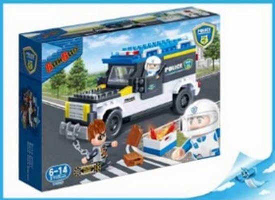 BanBao stavebnice Police policejní vozidlo zpětný chod