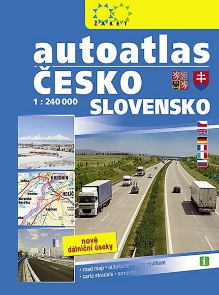 Autoatlas Česko Slovensko 1:240 000 - 978-80-7233-428-5