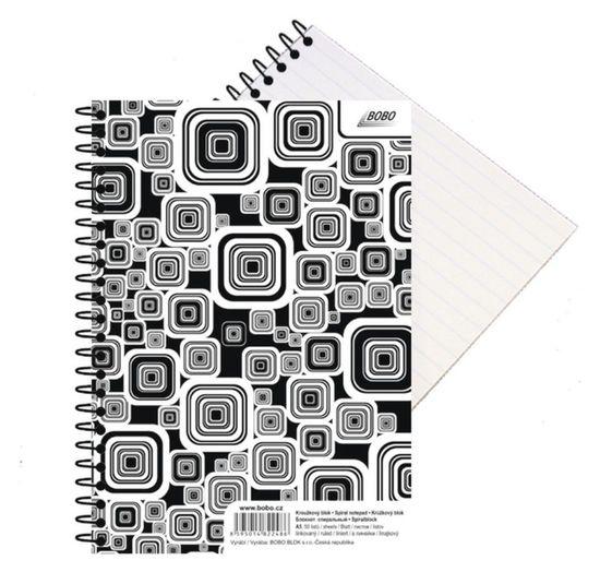 Blok Black & White A5 linka