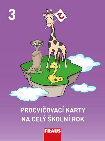 Procvičovací karty na celý školní rok 3 – angličtina