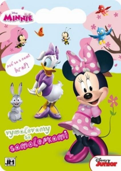 Minnie Vymaľovanky so samolepkami