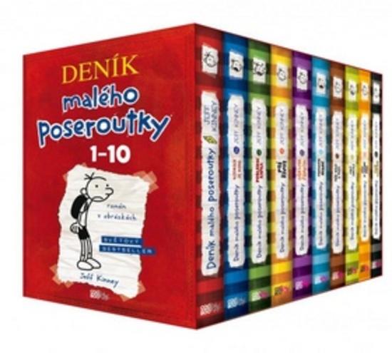 Deník malého poseroutky 1-10 - 978-80-7544-151-5