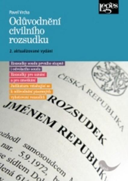 Odůvodnění civilního rozsudku - 978-80-7502-147-2