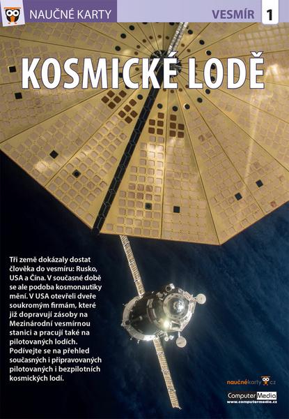 Naučné karty Kosmické lodě - 978-80-7402-259-3