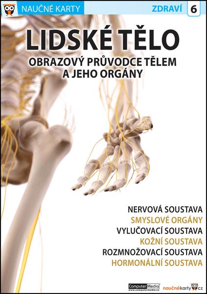 Naučné karty Lidské tělo - 978-80-7402-261-6
