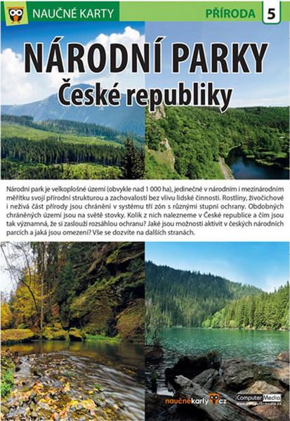 Naučné karty Národní parky České republiky - 978-80-7402-271-5