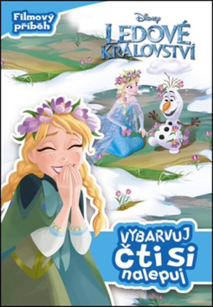 Ledové království Filmový příběh Vybarvuj, čti si, nalepuj! - 978-80-252-3013-8