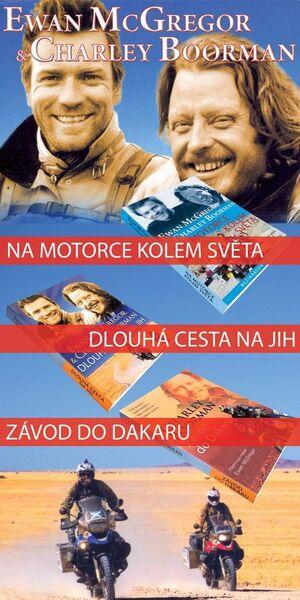 Levně Balíček 3ks Na motorce kolem světa + Dlouhá cesta na jih + Závod do Dakaru