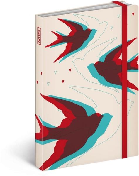 Notes Birds mini linkovaný