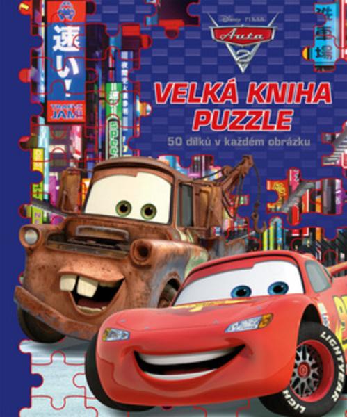 Auta 2 Velká kniha puzzle - 978-80-252-3765-6