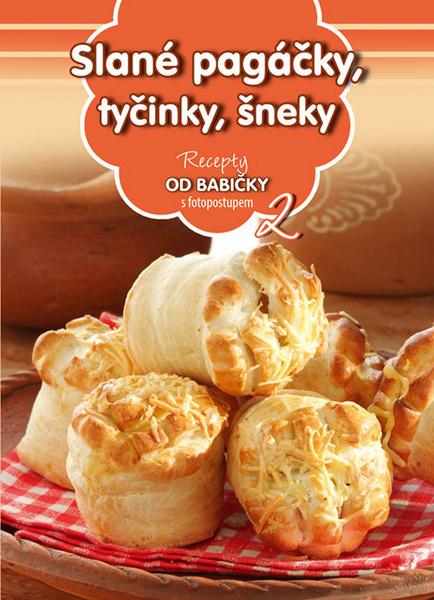 Levně Recepty od babičky 2 Slané pagáčky, tyčinky, šneky