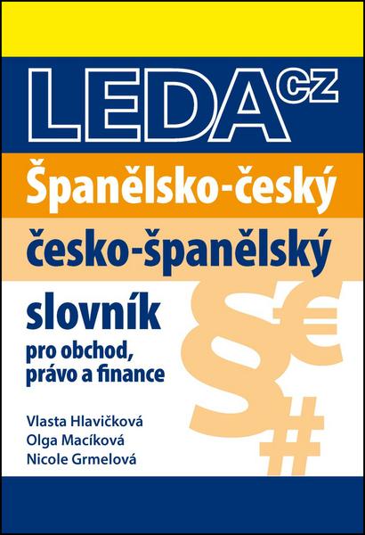 Levně Španělsko-český a česko-španělský slovník obchodního právo a finance