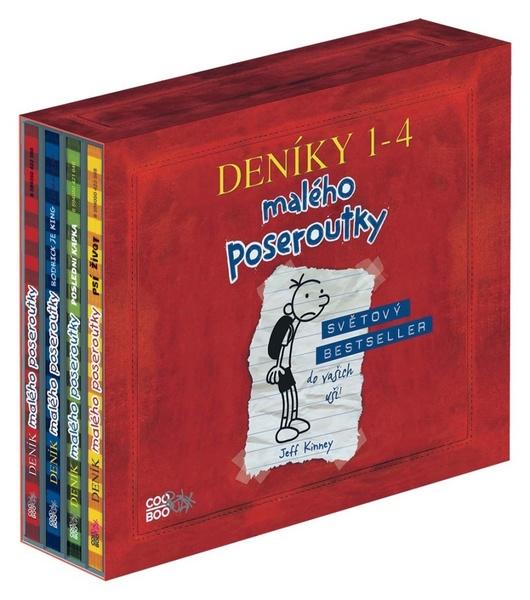 Deník malého poseroutky audio 1-4 BOX