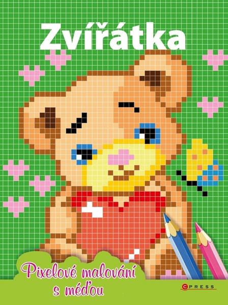 Zvířátka Pixelové malování s méďou