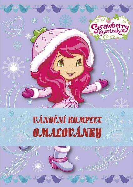 Levně Vánoční komplet omalovánky Strawberry