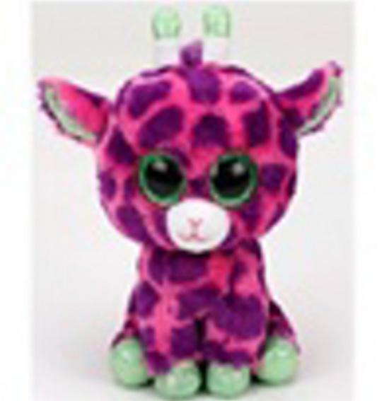 Beanie Boos Gilbert růžová žirafa 15 cm