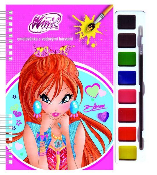 Omalovánky s barvami Winx Club