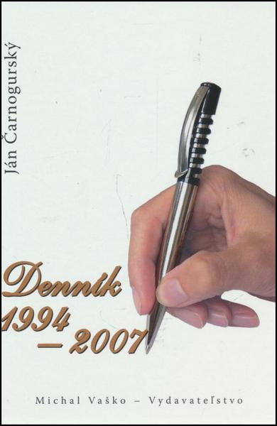 Denník 1994 – 2007 - 978-80-7165-911-2