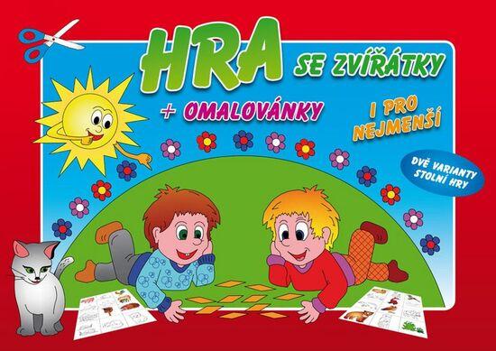 Hra se zvířátky + omalovánky i pro nejmenší