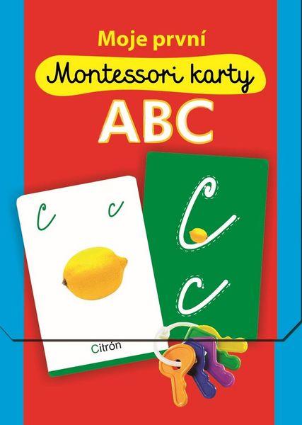 Moje první Montessori karty ABC - 978-80-256-2015-1