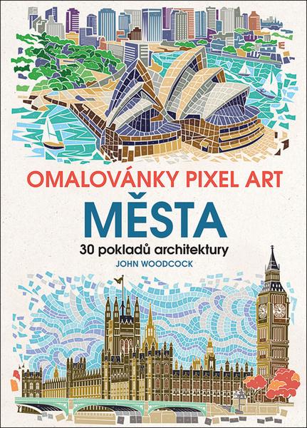 Levně Omalovánky Pixel Art Města