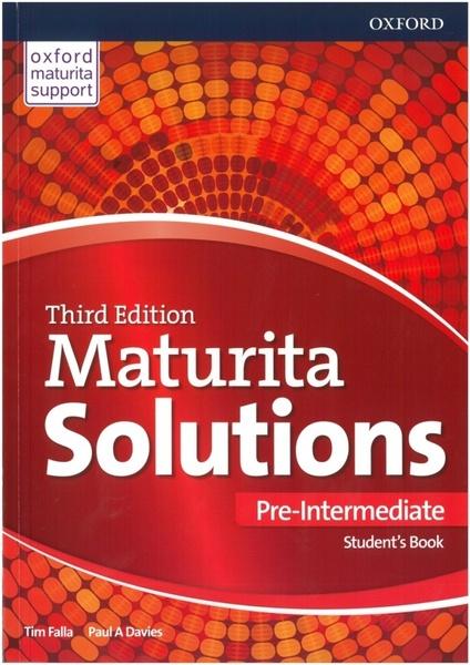 Levně Maturita Solutions 3rd Edition Pre-Intermediate Student's Book