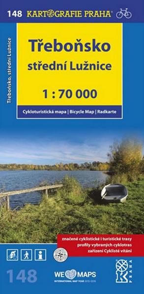 Třeboňsko,střední Lužnice 1:70 000 - 9788073933760