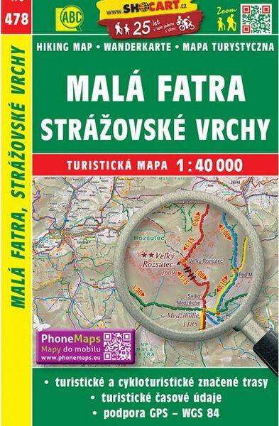 Malá Fatra, Strážovské vrchy 1:40 000 - 978-80-7224-759-2
