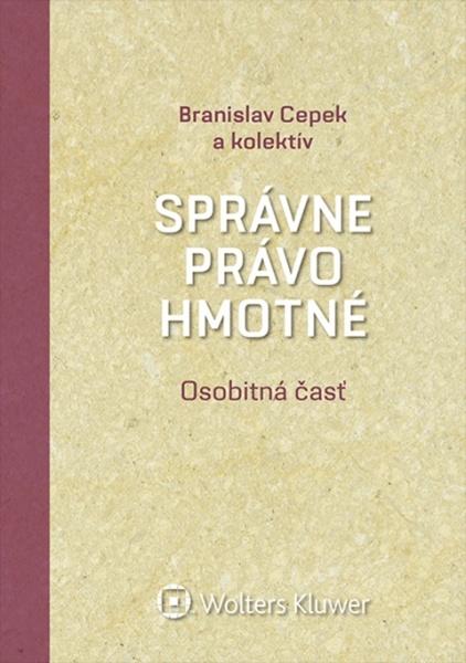 Správne právo hmotné Osobitná časť - 978-80-8168-622-1