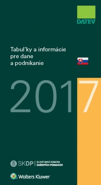 Levně Tabuľky a informácie pre dane a podnikanie 2017