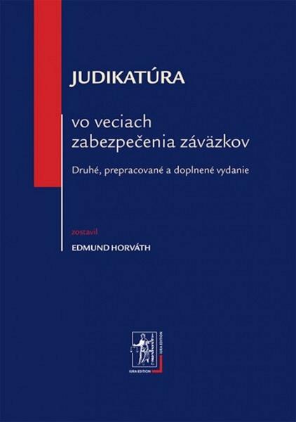 Levně Judikatúra vo veciach zabezpečenia záväzkov