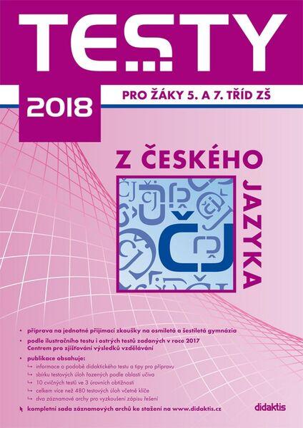 Levně Testy 2018 z českého jazyka pro žáky 5. a 7. tříd ZŠ