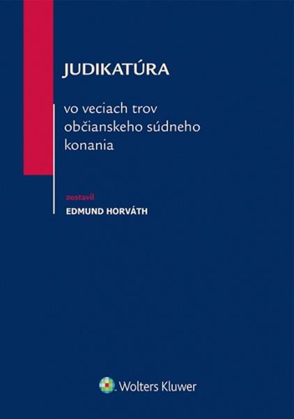 Levně Judikatúra vo veciach trov občianskeho súdneho konania
