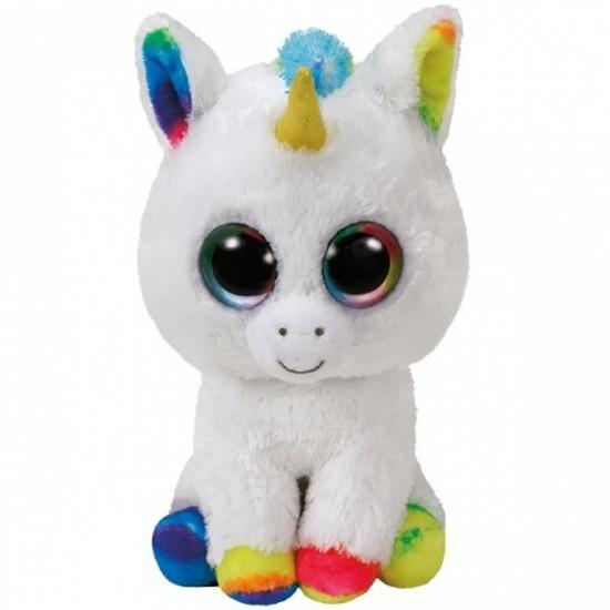Beanie Boos Pixy bílý jednorožec 15 cm - 008421368525