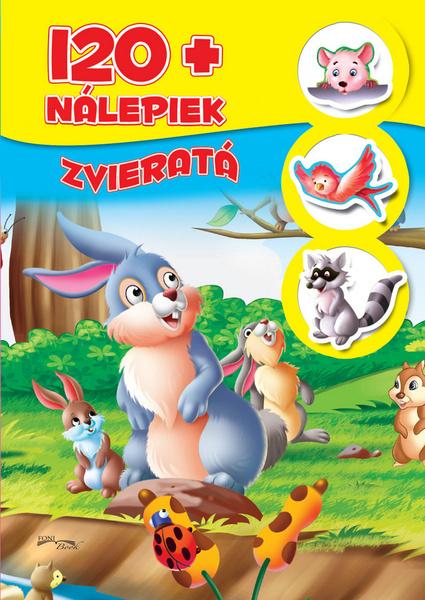 Zvieratá + 120 nálepiek - 978-80-555-5535-5