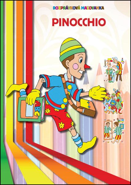 Levně Rozprávková maľovanka Pinocchio