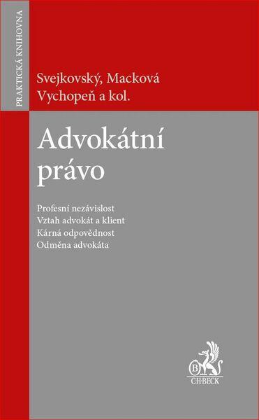 Advokátní právo - 978-80-7400-659-3