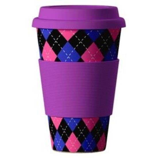 Termohrnek Bamboo Cup 400ml Scotish
