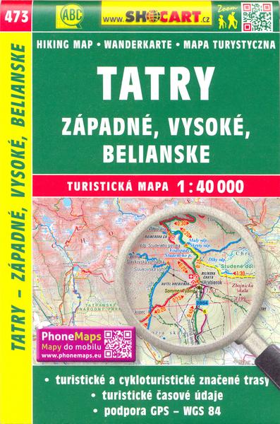 Tatry - Západné, Vysoké, Belianske 1:40 000 - 978-80-7224-751-6