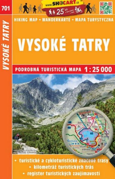 Vysoké Tatry 1:25 000 - 978-80-7224-773-8