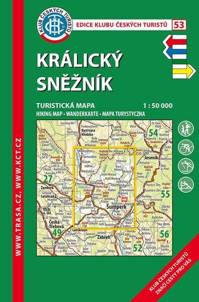 KČT 53 Kralický Sněžník 1:50 000 - 978-80-7324-503-0
