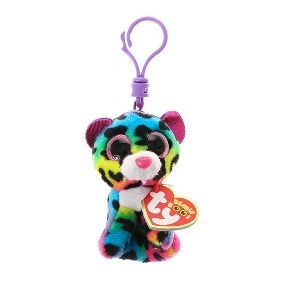 Beanie Boos Dotty přívěšek barevný gepard 8.5 cm