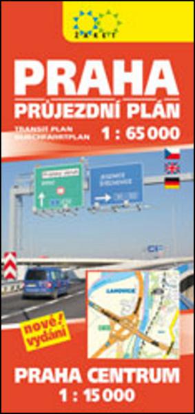 Levně Praha průjezdní plán