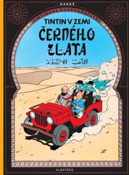 Tintin v zemi černého zlata - 978-80-00-04657-0