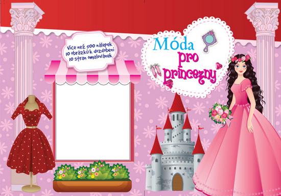 Omalovánky Móda pro princezny - 978-80-555-5534-8