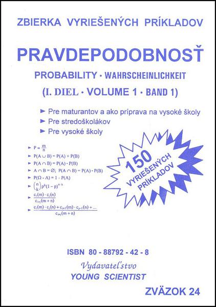 Pravdepodobnosť 1 - 978-80-88792-42-0