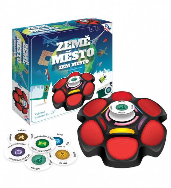 Levně COOL GAMES Země, město,...!