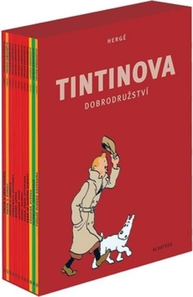 Tintinova dobrodružství 1-12 BOX - 978-80-00-04642-6