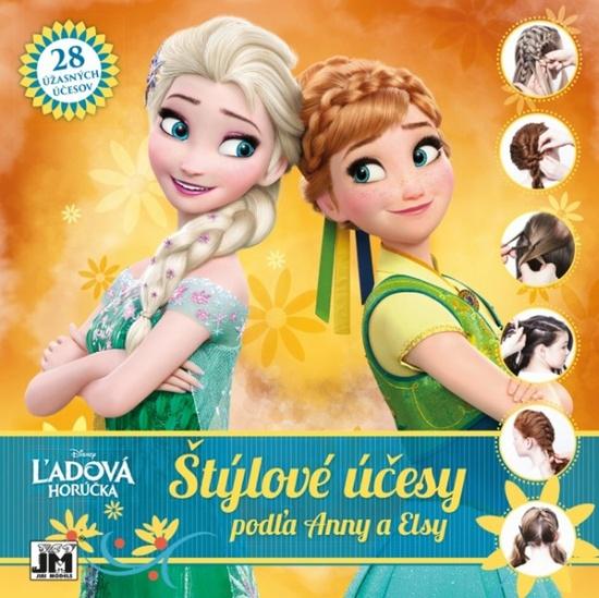 Štýlové účesy podľa Anny a Elsy - 978-80-7518-032-2